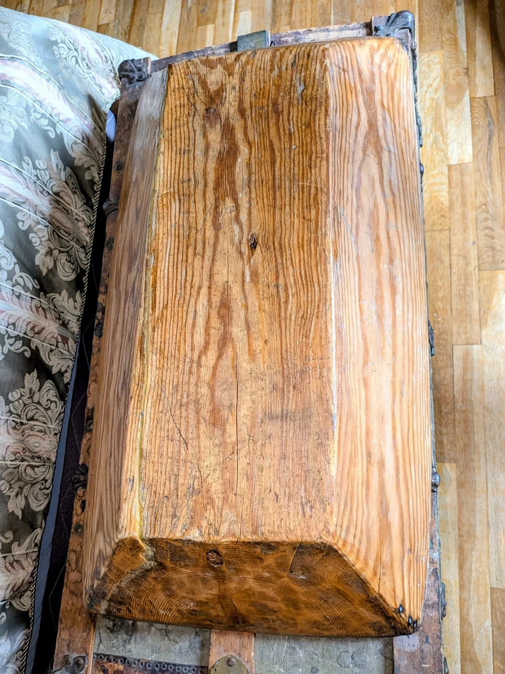 STUNNING ANTIQUE Wooden Dough Bowl